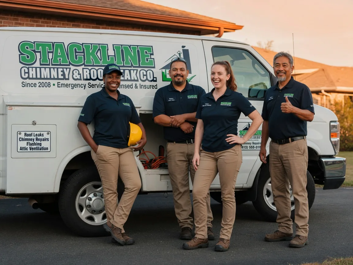 Chimney flashing repair company in Herrick, IL